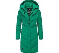 Ragwear Natalka Manteau d'hiver chaud matelassé long imperméable avec capuche pour femme XS à 6XL, XXL