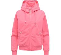Ragwear Oggie YOUMODO Veste de mi-saison légère pour femme Veste fonctionnelle imperméable et respirante Courte avec capuche Taille XS à 6XL, Rose 26, L