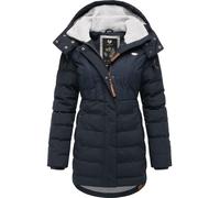Ragwear Parka d’hiver 'Ashanta' bleu marine / gris clair, Taille L