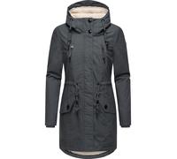 Ragwear Parka d’hiver 'Elsie' écru / gris foncé, Taille S
