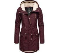 Ragwear Parka d’hiver 'Elsie' lie de vin, Taille M
