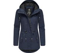 Ragwear Parka d’hiver 'Monadis' bleu marine / marron / noir / blanc, Taille 4XL