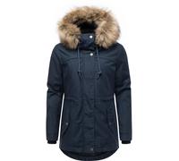 Ragwear Parka d’hiver 'Tawny Short' bleu marine, Taille 4XL