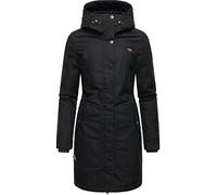 Ragwear Parka d'hiver chaud pour femme Jannisa Intl Taille XS-6XL, Noir , M