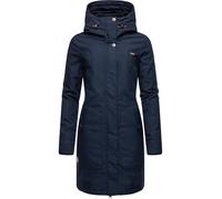 Ragwear Parka d'hiver chaud pour femme Jannisa Intl Taille XS à 6XL, bleu marine, XL