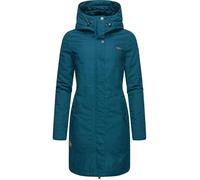 Ragwear Parka d'hiver chaud pour femme Jannisa Intl Taille XS à 6XL, vert foncé, 4XL