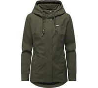 Ragwear Plus Veste fonctionnelle 'Alvena' vert foncé, Taille L