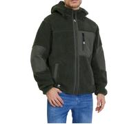 Ragwear - Pull polaire à capuche zippé - Chille Dark Olive pour Homme - Taille M - Kaki Kaki M
