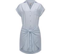 Ragwear Robe-chemise 'Bahaya' bleu clair / blanc, Taille 42