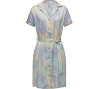 Ragwear Robe-chemise bleu clair / menthe / lavande / orange pastel, Taille 36
