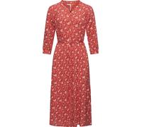 Ragwear Robe-chemise 'Meve' framboise / rouge rouille / blanc, Taille 38