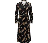 Ragwear Robe-chemise 'Plantee' beige / bordeaux / noir / blanc cassé, Taille 40