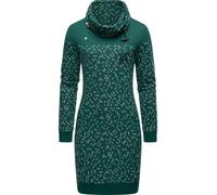 Ragwear Robe 'Chloe' gris clair / vert foncé, Taille 42
