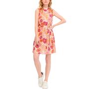 Ragwear - Robe courte sans manches et ceinturée - Angyc Print Light Peach pour Femme - Taille L - Orange Orange L