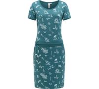Ragwear Robe d’été 'Baomi Summer' bleu cyan / vert pastel, Taille 36