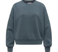 Ragwear Sweat-shirt court décontracté pour femme - Pull surdimensionné en matériau élastique super doux et solide - Tailles XS à XXL, gris, S