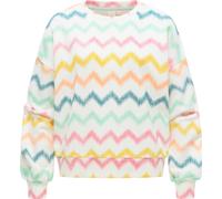 Ragwear Sweat-shirt 'Wuss' bleu cyan / jaune / abricot / blanc, Taille L