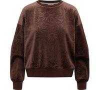 Ragwear Sweat-shirt 'Wuss' chocolat, Taille XL