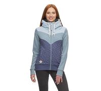 Ragwear TREGIS Veste à capuche zippée pour femme - Sweat à capuche - Chaud, Stone Blue 2321_2026, S