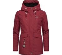 Ragwear Veste d’hiver 'Jazmin Remake II' lie de vin, Taille S