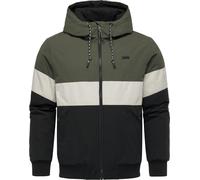 Ragwear Veste d’hiver 'Jinig' olive / noir / blanc, Taille M