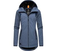Ragwear Zuzka Winter Veste d'hiver courte chaude et imperméable avec capuche pour femme Tailles XS à 6XL, L