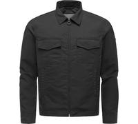 Ragwear Veste de mi-saison légère et imperméable pour homme avec poches de poitrine, col de chemise et ourlet réglables et extrémités des manches Dyphner YOUMODO S à 4XL, Noir , XXL