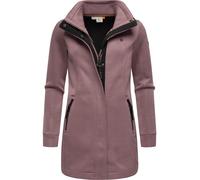 Ragwear Veste de survêtement 'Letrice' mauve / noir, Taille XL