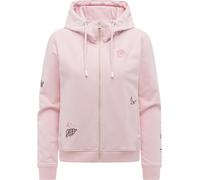 Ragwear Veste de survêtement 'Parya' marron / rose / rose, Taille XS