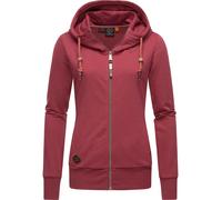 Ragwear Veste de survêtement 'Paya' rouge pastel, Taille XXXL