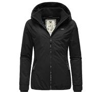 Ragwear Veste d'hiver femme manteau court chaud avec capuche Dizzie Winter Intl XS-6XL, BLACK23, M