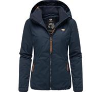 Ragwear Veste d'hiver femme manteau court chaud avec capuche Dizzie Winter Intl XS-6XL, Navy22., S