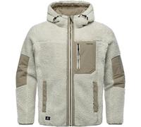 Ragwear Veste en peluche chaude doublée pour homme avec poche poitrine et capuche réglable Chille S à 4XL, os, L
