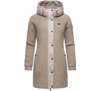 Ragwear Veste en polaire 'Cousy' beige / mastic / noir, Taille 4XL