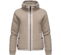 Ragwear Veste en polaire 'Nordicka' beige / blanc, Taille 6XL