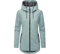 Ragwear Zuzka Sport YOUMODO - Veste longue mi-saison - Imperméable et respirante - Pour femme - Avec capuche réglable - Tailles XS à 6XL, aqua, L