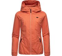 Ragwear Veste fonctionnelle 'Dizzie' rouge rouille / noir, Taille S