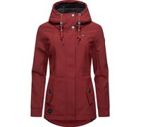Ragwear Veste fonctionnelle 'Monadde' rouge cerise / noir / blanc, Taille XXL