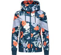 Ragwear Veste fonctionnelle 'Nuggie' bleu clair / pétrole / orange / blanc, Taille L