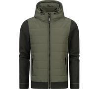Ragwear Veste mi-saison 'Doryan' gris foncé / olive, Taille L