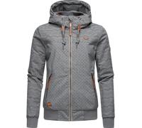 Ragwear Veste mi-saison 'Nuggie' gris chiné / noir, Taille XS