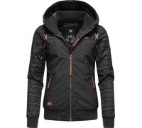 Ragwear Veste mi-saison 'Nuggie' marron / noir / blanc, Taille XL