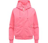 Ragwear Oggie YOUMODO Veste de mi-saison légère pour femme Veste fonctionnelle imperméable et respirante Courte avec capuche Taille XS à 6XL, Rose 26, XXL