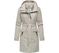 Ragwear YOUMODO - Manteau d'hiver léger et imperméable pour femme - Parka chaude avec ceinture à nouer et capuche - Horatia - Chaud - Tailles XS à 3XL