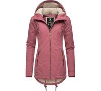 Ragwear Zuzka Veste d'hiver chaude et imperméable avec capuche pour femme Tailles XS à 6XL, Dusty Rose023, L