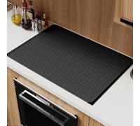Ragyzity Couvre-plaques en silicone pour cuisinières électriques - 71 x 50 cm - Protection contre les rayures - Tapis multifonction en silicone pour cuisinière électrique