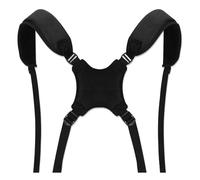 Ragyzity Sangles d'épaule doubles de rechange universelles - Sangle rembourrée réglable pour sac de transport de golf, sangles de sac à dos confortables et imperméables