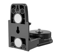 Ragyzity Support de niveau laser magnétique multifonction - Adaptateur mural en forme de L avec raccord de 1,6 cm et rotation à 360 degrés