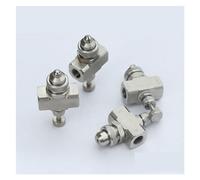 RAHBI Buse d'atomisation d'air et d'eau 1/4 ", buse de brumisation, ventilateur plat basse pression, buse à cône solide, Air comprimé leisurely (Size : Round)