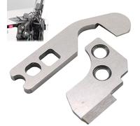 Raheem 1 jeu de lames supérieures et inférieures pour machines à coudre surjeteuses 788013009 et 788011007 pour E-lna 664 W6 (454D N444) Accessoires de machine à coudre pour Janome, Privileg, Elna